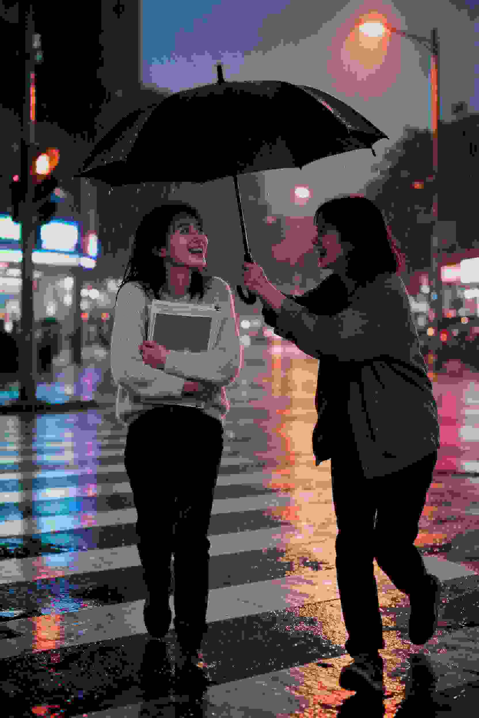 雨夜邂逅